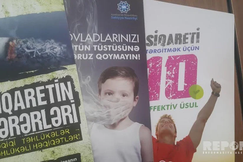 Şöbə müdiri: Azərbaycanda 14 yaş və aşağı yaşda olanlar arasında siqaret çəkənlərin sayı artıb