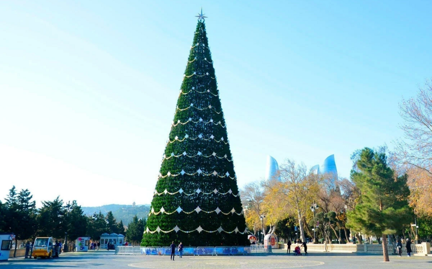 Weather in Azerbaijan on first day of new year