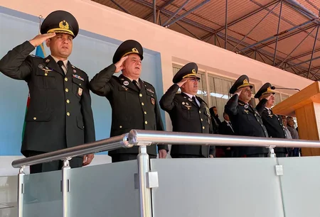Ali Hərbi Məktəbdə növbəti buraxılış mərasimi keçirilib