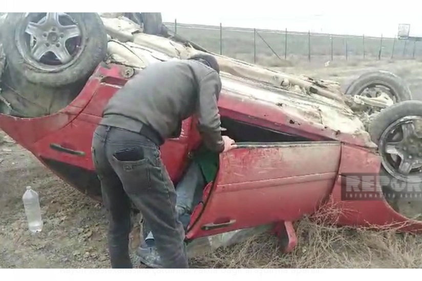 Salyanda yol qəzası olub, ölən və xəsarət alanlar var