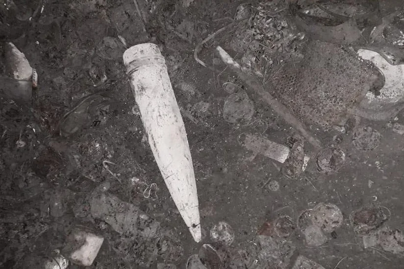 Bakıda top mərmisi tapılıb