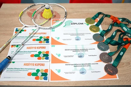 Azərbaycanın dövlət qurumlarının əməkdaşları arasında badminton yarışı keçirilib