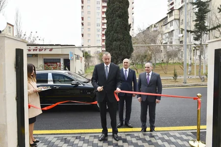 Azərbaycan Prezidenti Bakı Şəhər Statistika İdarəsinin yeni inzibati binasının açılışında iştirak edib - YENİLƏNİB