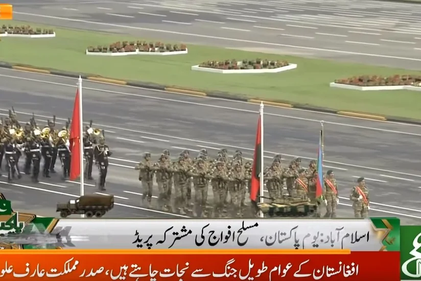 Азербайджанские военнослужащие приняли участие в военном параде в Пакистане