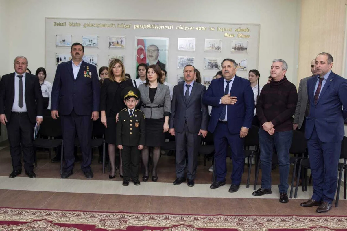 4 ilə hazırlanmış “Xocalı fəryadı” adlı rəsm əsərinin təqdimatı olub