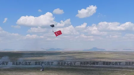 Azərbaycan hərbi pilotları Anadolu Qartalı-2022də şərti xilasetmə əməliyyatlarını yerinə yetirib