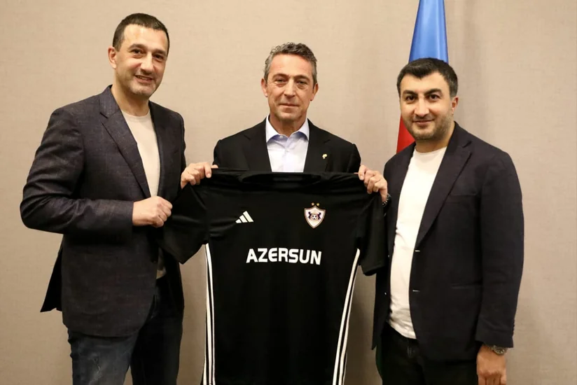 Qarabağın İdarə Heyətinin üzvləri Fənərbağça prezidenti Əli Koçla görüşüblər