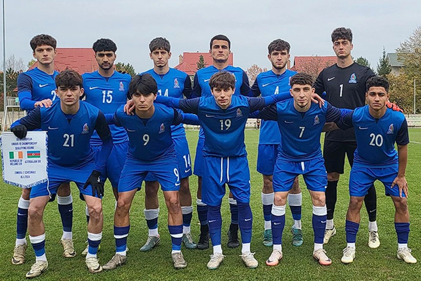 Azərbaycanın U-19 millisi İrlandiyaya uduzub