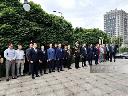 Kiyevdə Qurtuluş Günü qeyd olunub