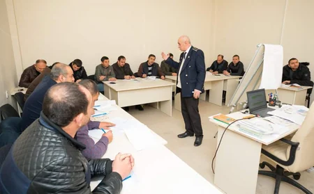 Teplovoz maşinistləri üçün ixtisasartırma təliminə start verilib - FOTO