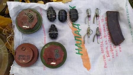 Xaçmazda mina və əl qumbarası tapılıb