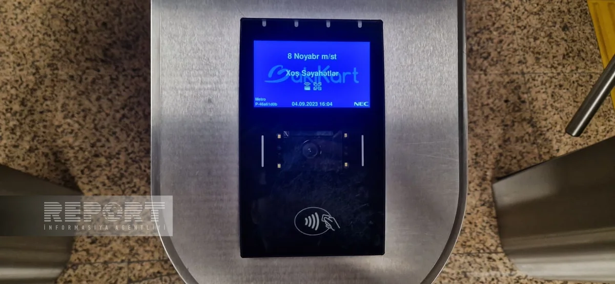 Bakı Metropolitenində QR ödəniş üsulunun tətbiqinə başlanılır