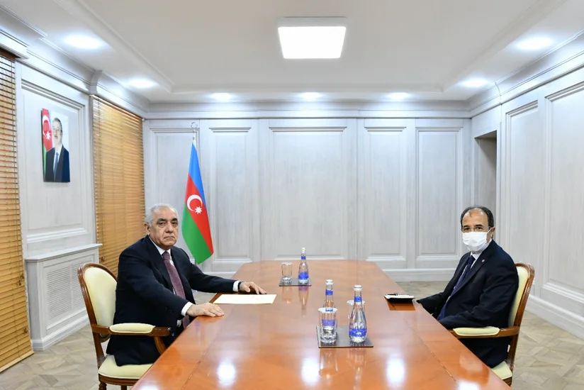 Azerbaijan's Prime Minister meets with Turkish Ambassador