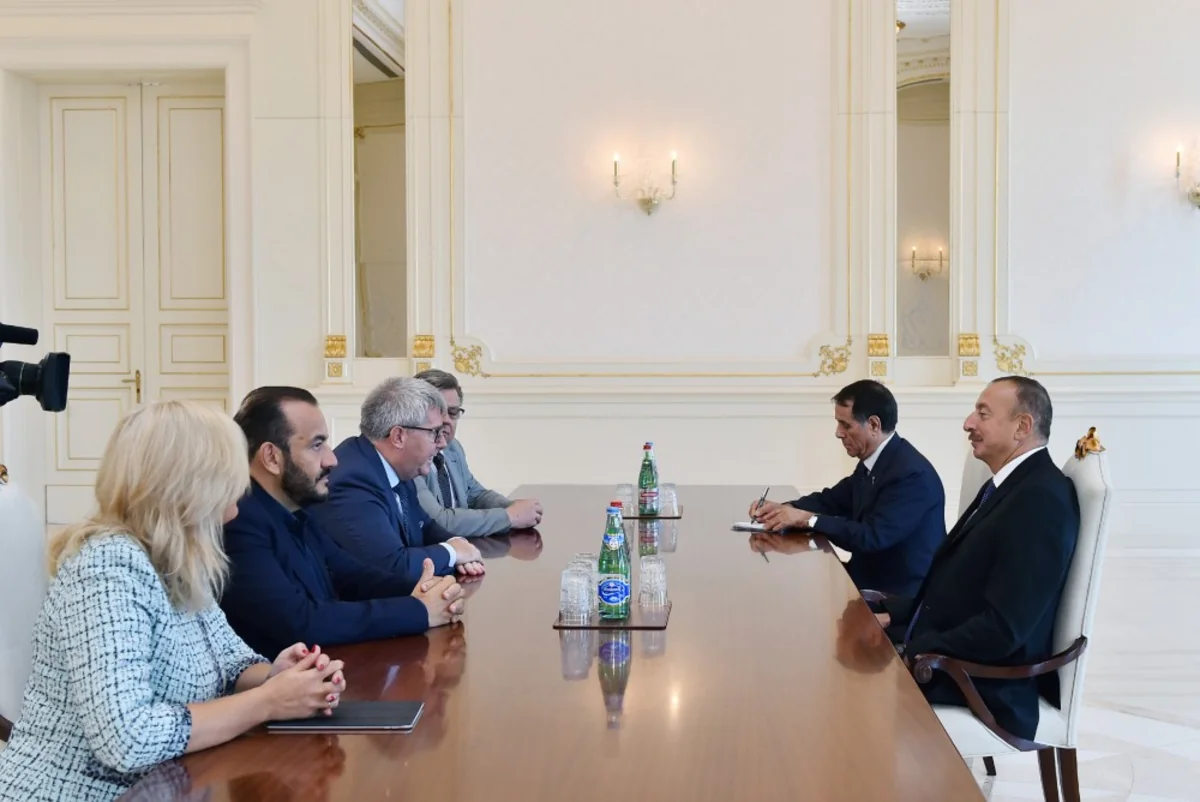 Президент Азербайджана принял вице-президента Европейского парламента