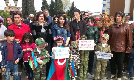 Lənkəran çağırışçıları hərbi xidmətə yola düşüb - FOTO - VİDEO