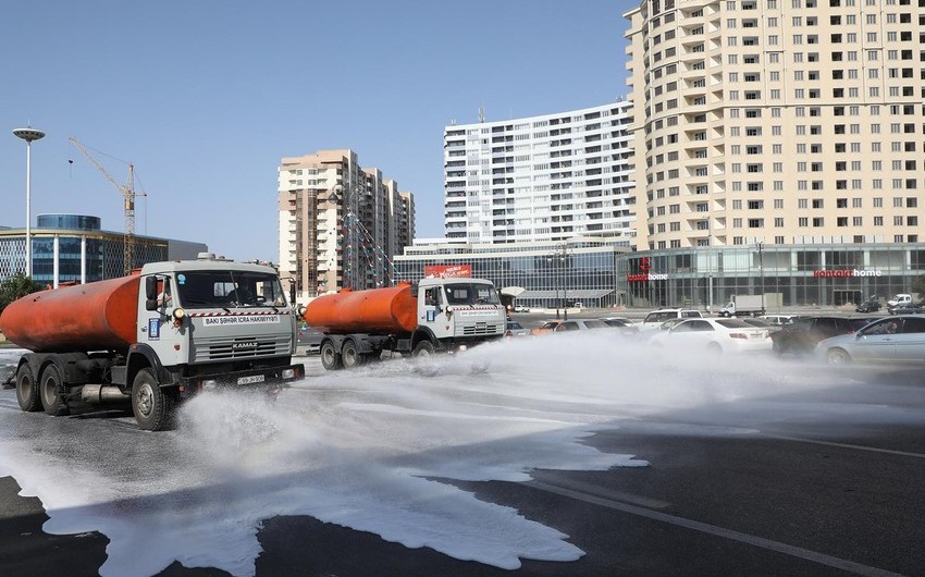 Завтра в Баку вновь проведут масштабную дезинфекцию