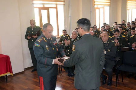 Hərbi Tibb fakültəsində növbəti buraxılış mərasimi keçirilib