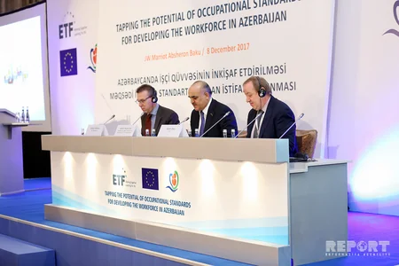 “Azərbaycanda işçi qüvvəsinin inkişaf etdirilməsi məqsədi ilə peşə standartlarından istifadə olunması” mövzusunda konfrans keçirilir