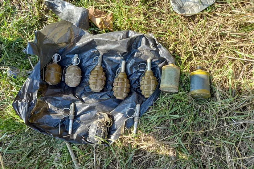 В Баку обнаружено 8 ручных гранат