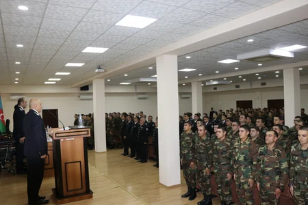 Hərbi Prokurorluq DTX ilə birgə Ulu Öndərin 100 illik yubileyi münasibətilə tədbir keçirib