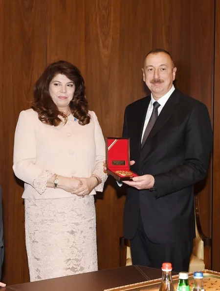Prezidenti İlham Əliyev və birinci xanım Bolqarıstanın vitse-prezidenti ilə görüşüblər