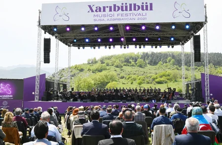 Şuşada “Xarıbülbül” musiqi festivalı başa çatıb - YENİLƏNİB - 2