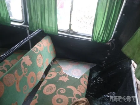 Qubada sərnişin avtobusu qəzaya düşüb, 15 nəfər xəsarət alıb - FOTO