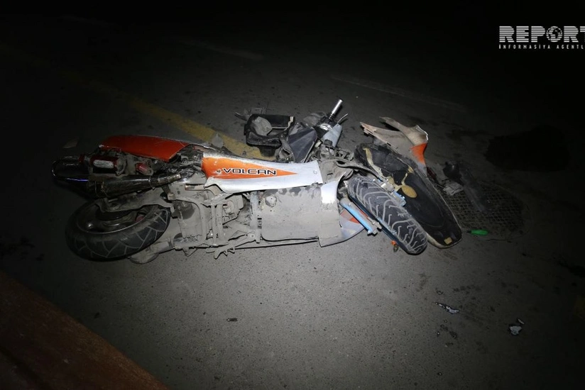 Xaçmazda 37 yaşlı sürücü qəza törədərək xəsarət alıb