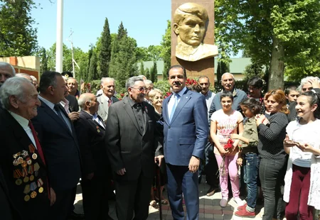Gəncədə 9 May - Qələbə Günü qeyd edilib - FOTO - VİDEO