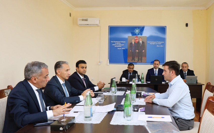 Rəşad Nəbiyev Füzulidə vətəndaşları qəbul edib