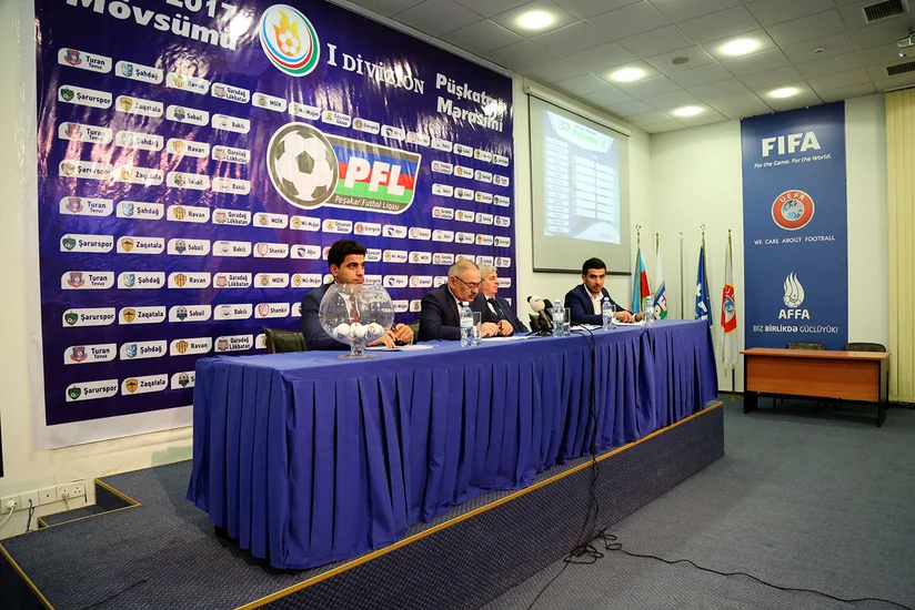 Futbol üzrə Azərbaycan I Divizionunun püşkü atılıb