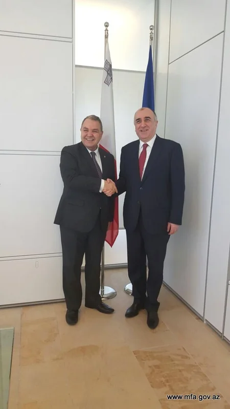 Elmar Məmmədyarov Malta Parlamentinin spikeri ilə görüşüb