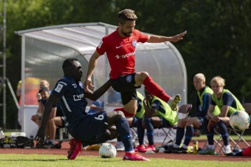 Azərbaycanlı futbolçu Estoniya Kubokunu qazana bilmədi