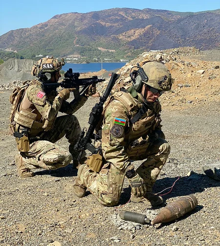 Special forces of Azerbaijani and Turkish navies hold joint exercises
