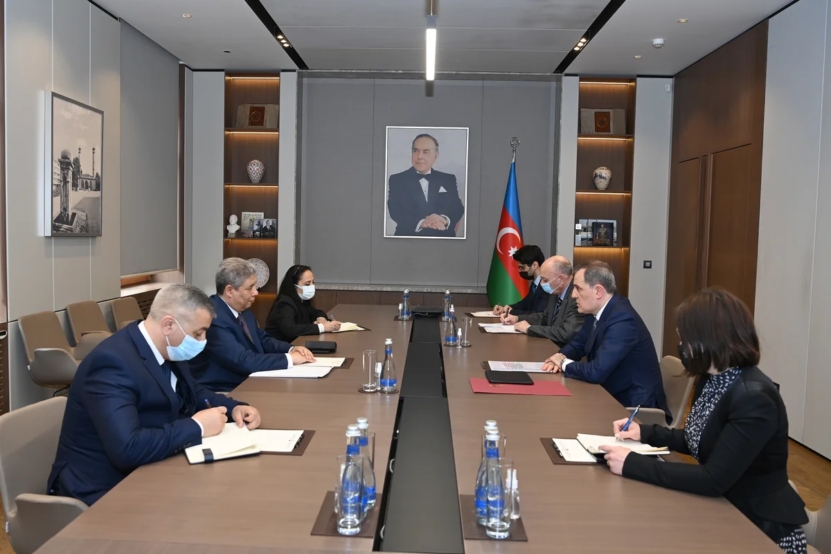 Ceyhun Bayramov  Misirin Azərbaycanda yeni səfiri ilə görüşüb