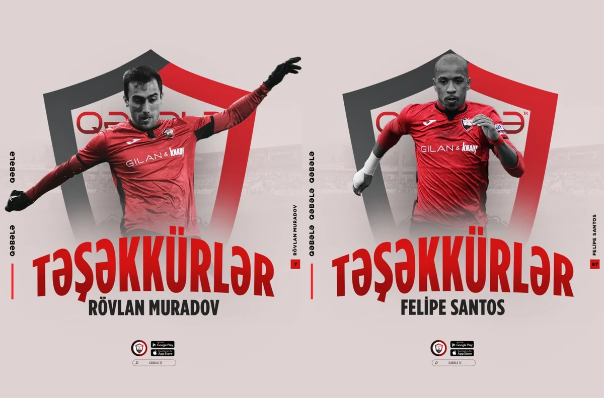 Qəbələ daha iki futbolçusu ilə vidalaşıb