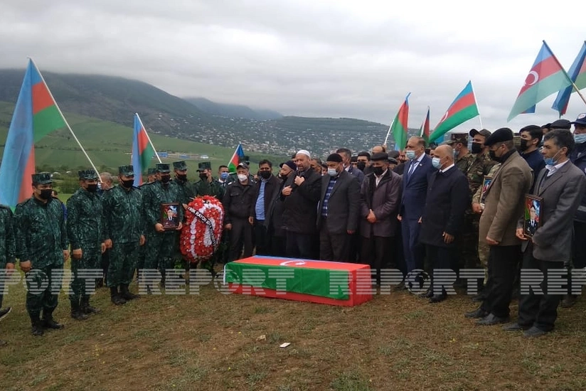 Vətən müharibəsinin şəhidi Lerikdə dəfn edilib - YENİLƏNİB