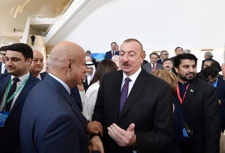 Bakıda V Ümumdünya Mədəniyyətlərarası Dialoq Forumu işə başlayıb, Prezident İlham Əliyev Forumun açılışında iştirak edib - YENİLƏNİB-2