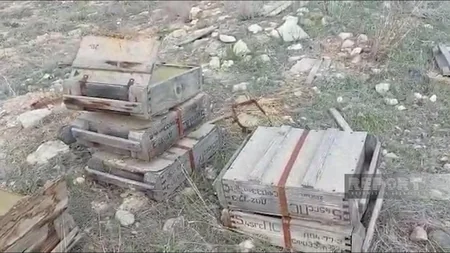Cəbrayılda yol tikintisi zamanı 15 000 ədəd avtomat gülləsi tapılıb
