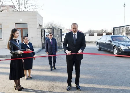 Qazax Rayon Mərkəzi Xəstəxanası istifadəyə verildi - FOTO
