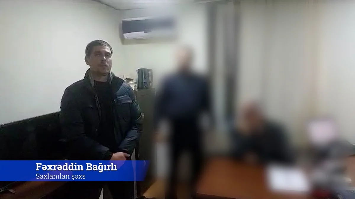İran vətəndaşı vasitəsilə əldə etdiyi narkotiki satmaq istəyən azərbaycanlı saxlanılıb