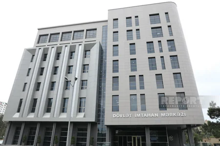 Jurnalistlər Dövlət İmtahan Mərkəzinin yeni imtahan korpusu ilə tanış olub