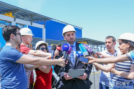 На НПЗ имени Гейдара Алиева запущена новая установка для охлаждения воды - ФОТО