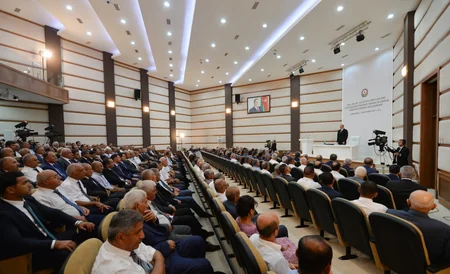 President Ilham Aliyev chairs republican conference in Lankaran