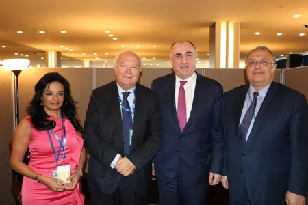 Elmar Məmmədyarov BMT-də bir sıra görüşlər keçirib
