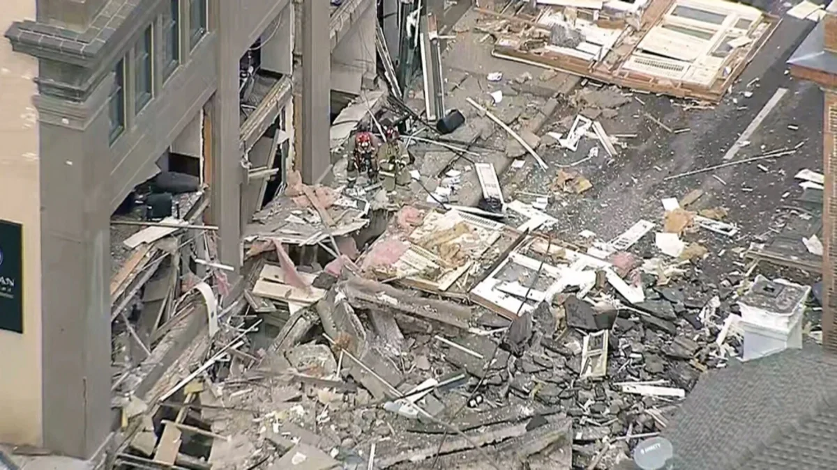 At least 20 injured in massive gas explosion at downtown Texas hotel
