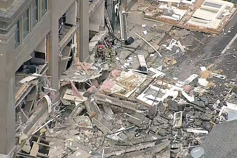 At least 20 injured in massive gas explosion at downtown Texas hotel