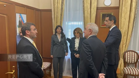 Azərbaycanın Rusiyadakı səfiri “Şərəf” ordenini həkim Məmmədbağır Əliyevə təqdim edib