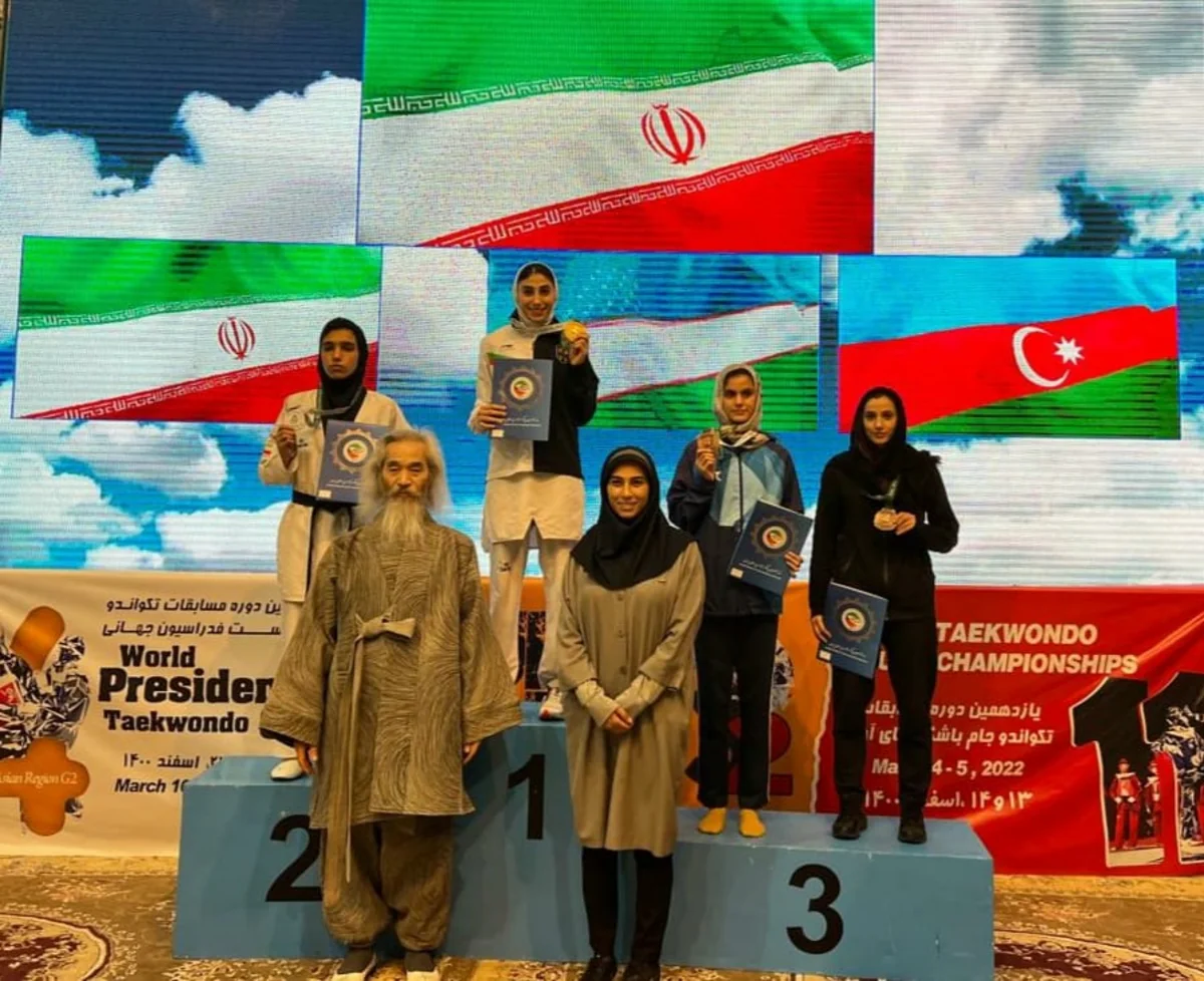 Azərbaycanın qadın taekvondoçusu Tehranda növbəti medalını qazanıb