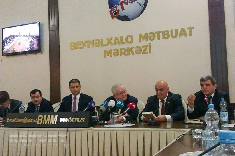 Ənvər Paşanın nəvəsinin Bakıda ictimaiyyətlə görüşü keçirilib